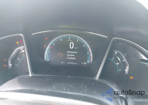 2018 Honda Civic Ex-T z USA, uszkodzony, nr VIN 2HGFC3B39JH356603